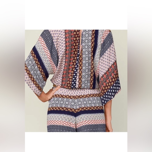 26. Venus Mixed Print Romper size S - Picture 6 of 11